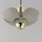 Maxim Lighting Poppy 12'' Pendant, Silver Gold/Satin Brass 11391SGSBR - alternate 3